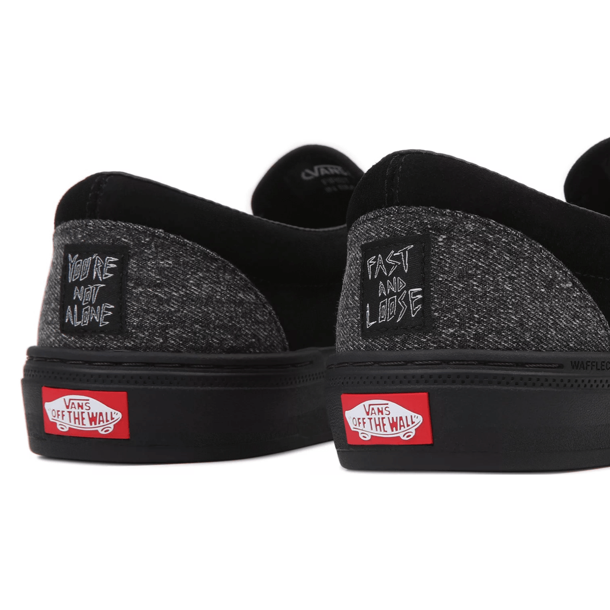 + FAST AND LOOSE BMX Slip-On 'Black'