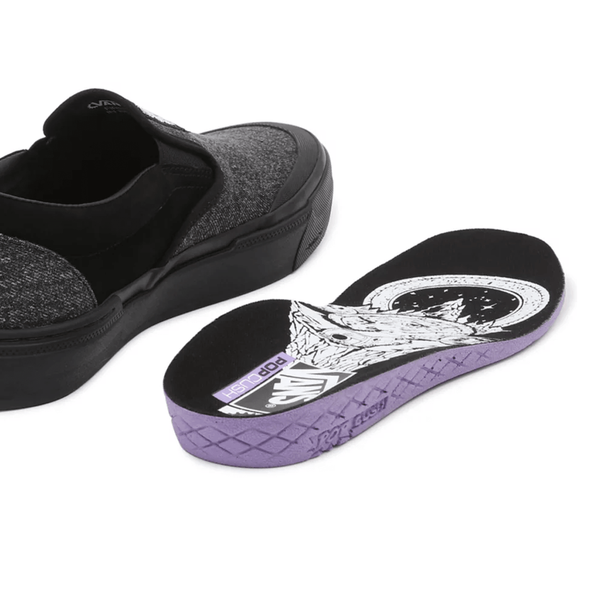 + FAST AND LOOSE BMX Slip-On 'Black'