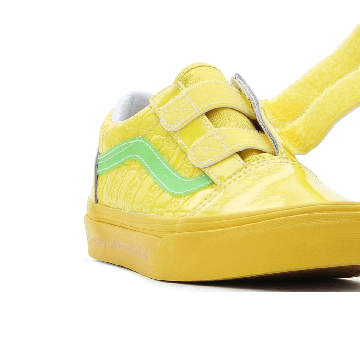 + Haribo Kid's Old Skool V 'Checkerboard Yellow'