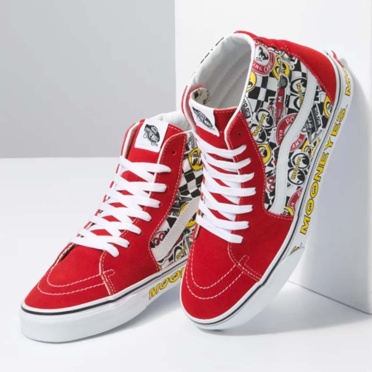 + Mooneyes SK8-Hi 'Formula One'