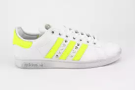 Adidas Stan Smith Yellow Fluo & Borchie