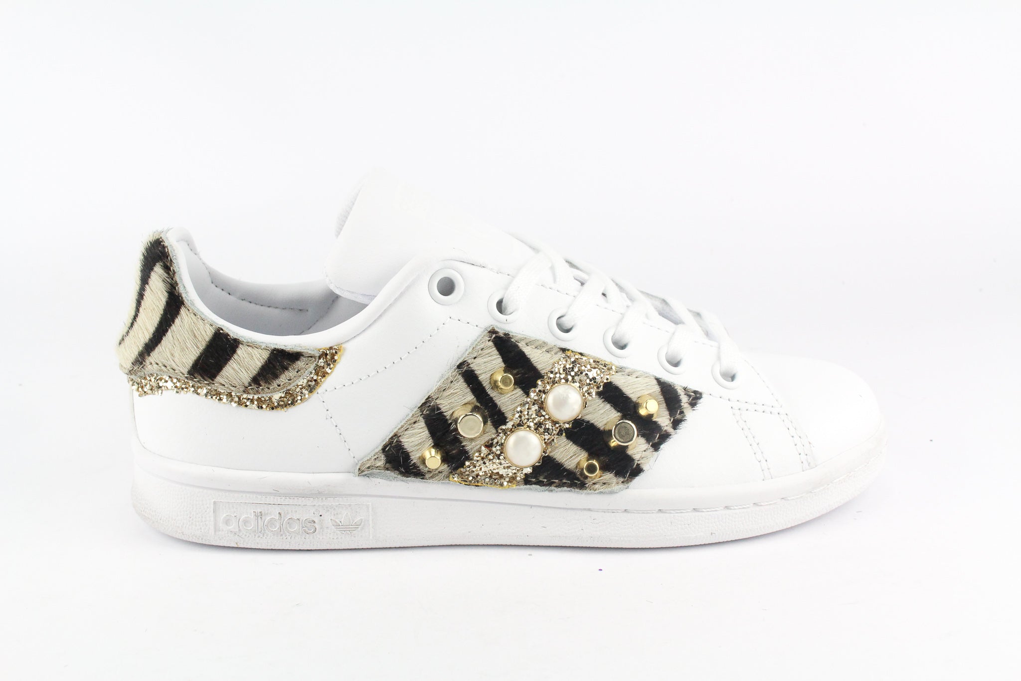 Adidas Stan Smith Zebrate Glitter & Borchie