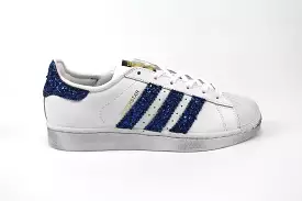 Adidas Superstar Blu Glitter