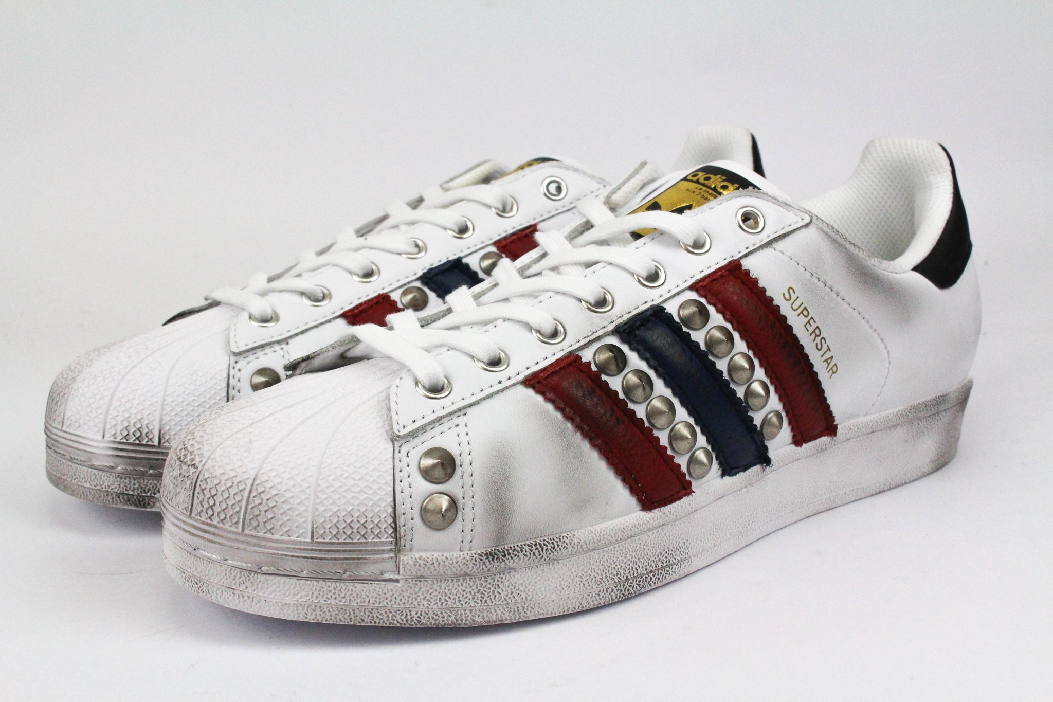 Adidas Superstar Blue/Red & Borchie