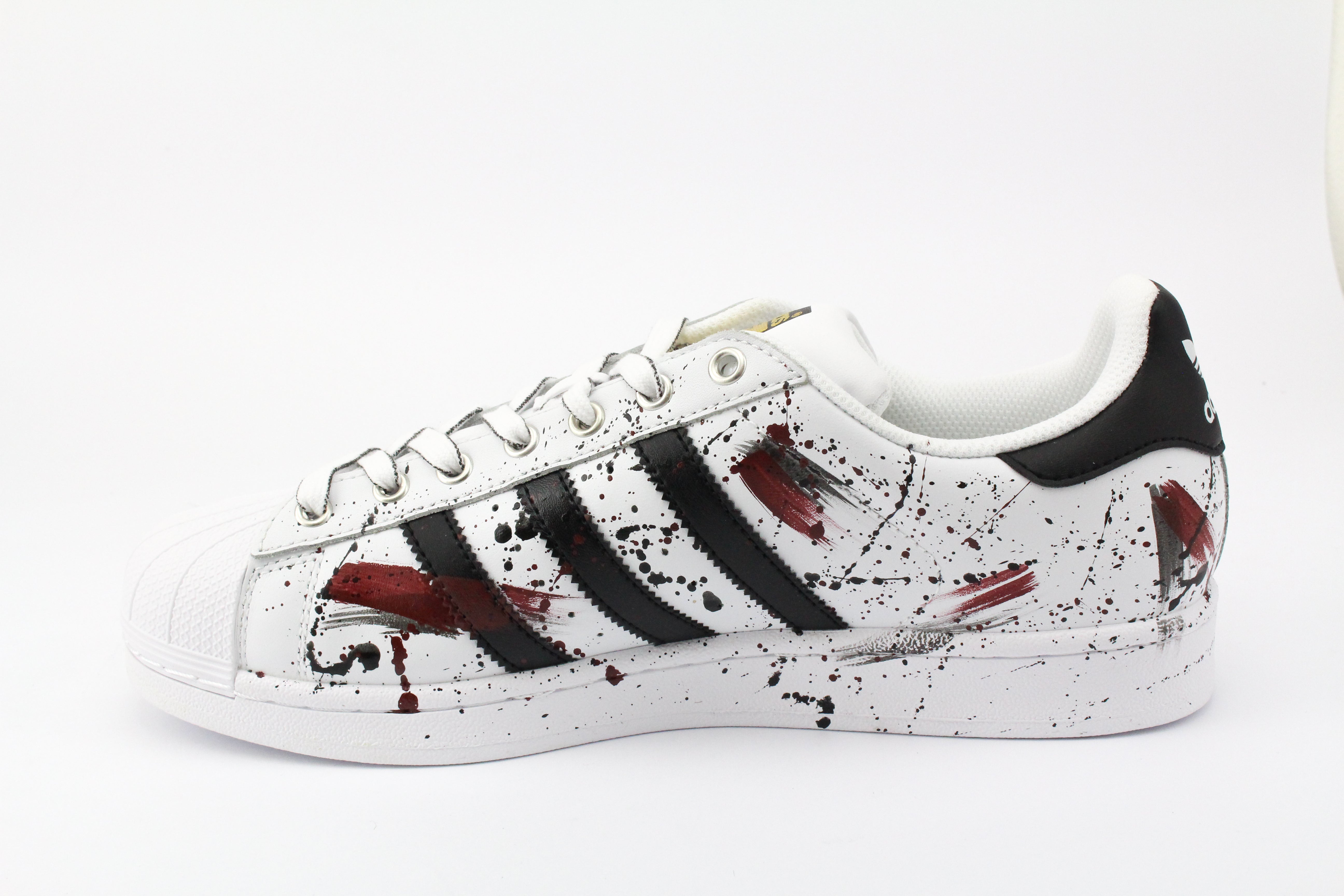 Adidas Superstar Bordeaux/ Black Vernice