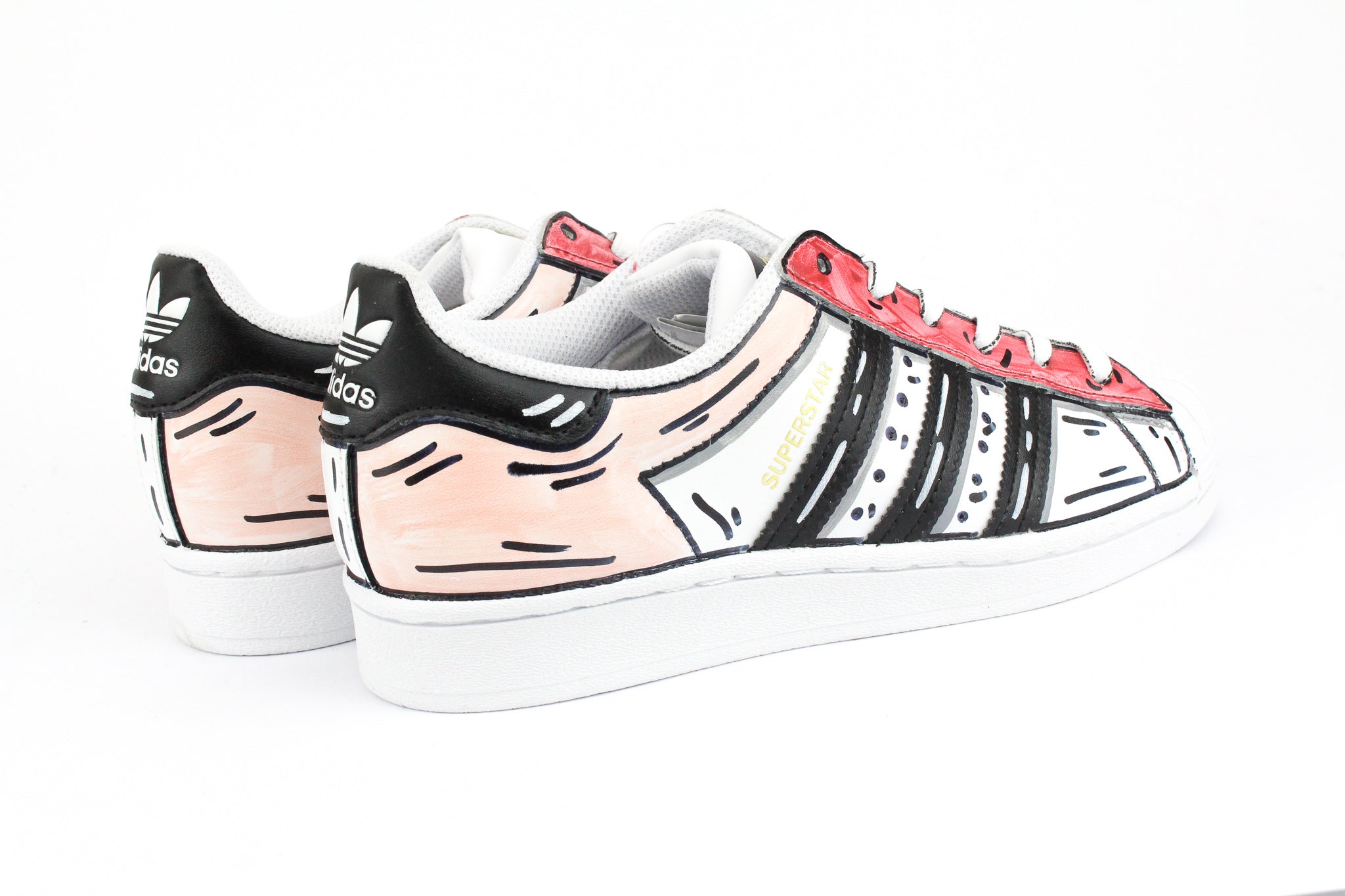 Adidas Superstar Cartoon Rosa