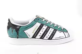 Adidas Superstar Cartoon Slime Petrolio