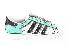 Adidas Superstar Cartoon Tiffany