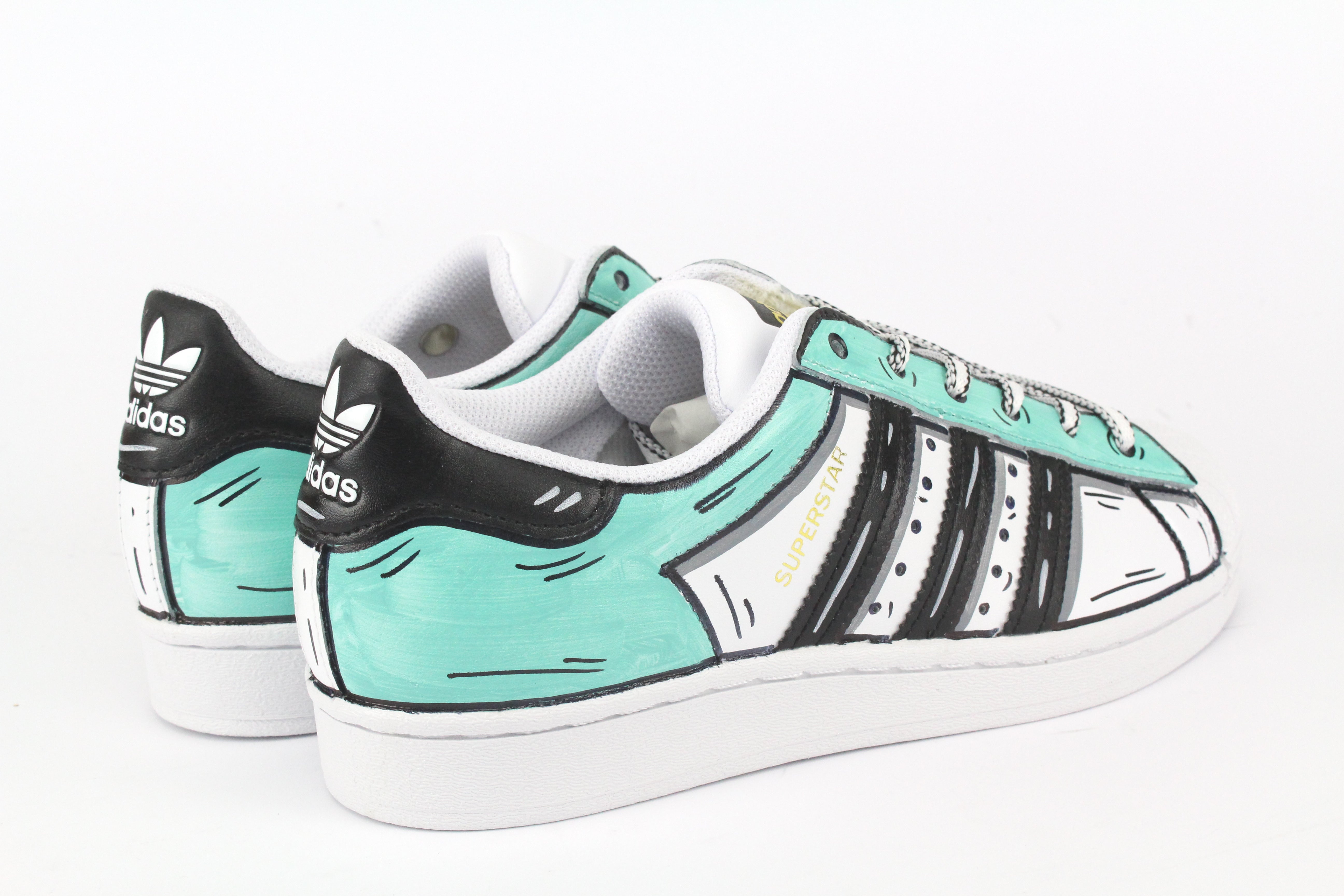 Adidas Superstar Cartoon Tiffany