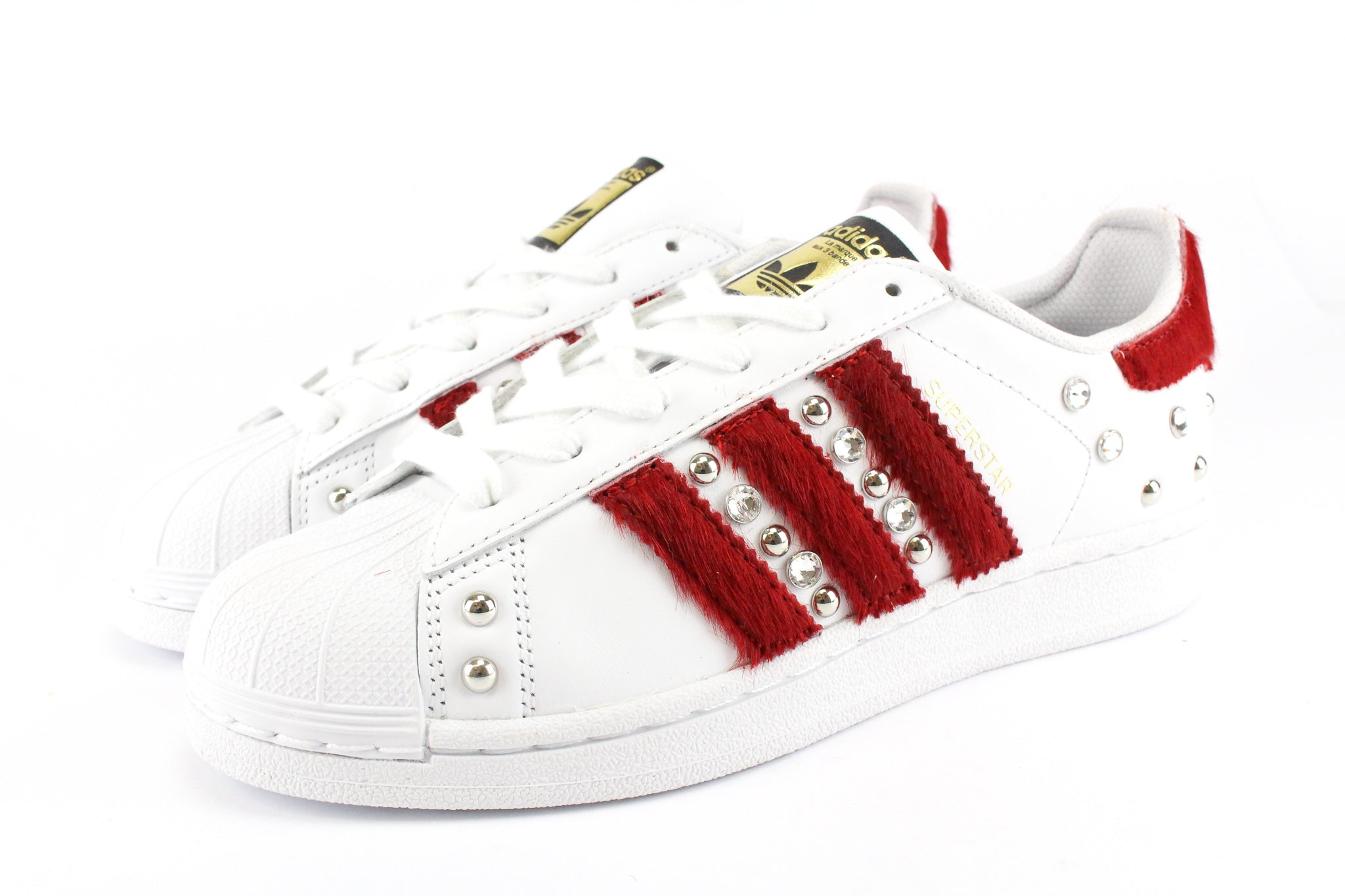 Adidas Superstar Cavallino Rosso & Strass