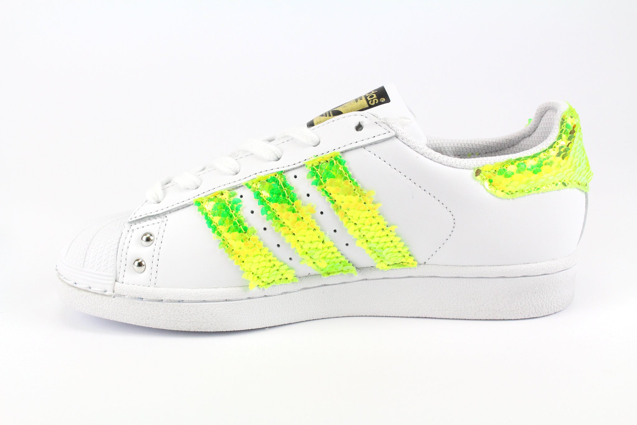 Adidas Superstar Fluo Paillettes Strass & Borchie