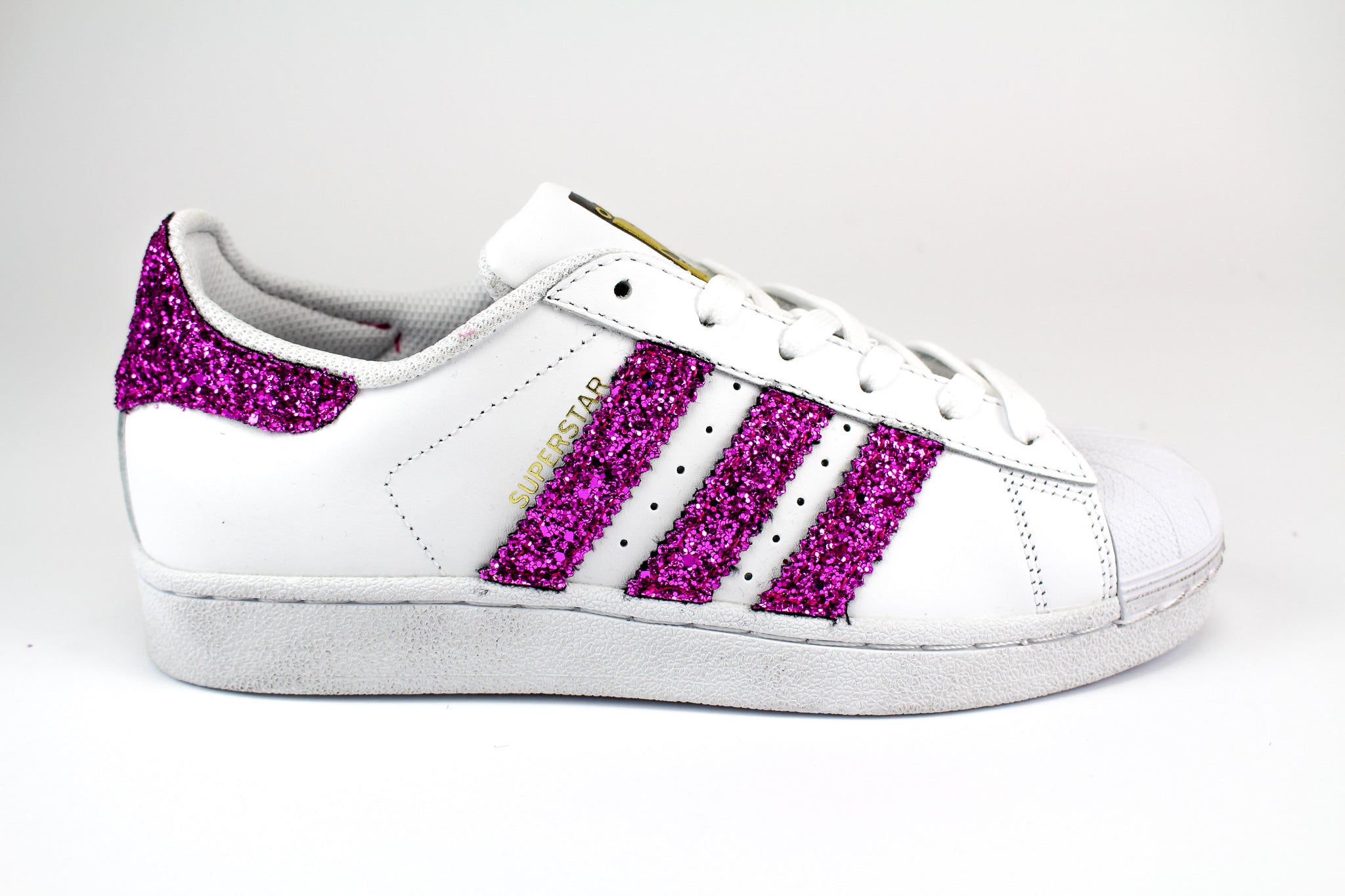 Adidas Superstar Fucsia Glitter