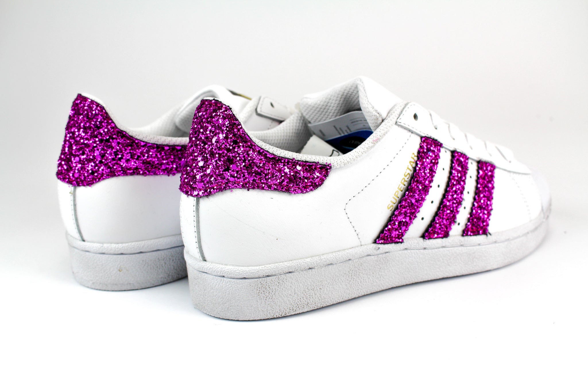 Adidas Superstar Fucsia Glitter