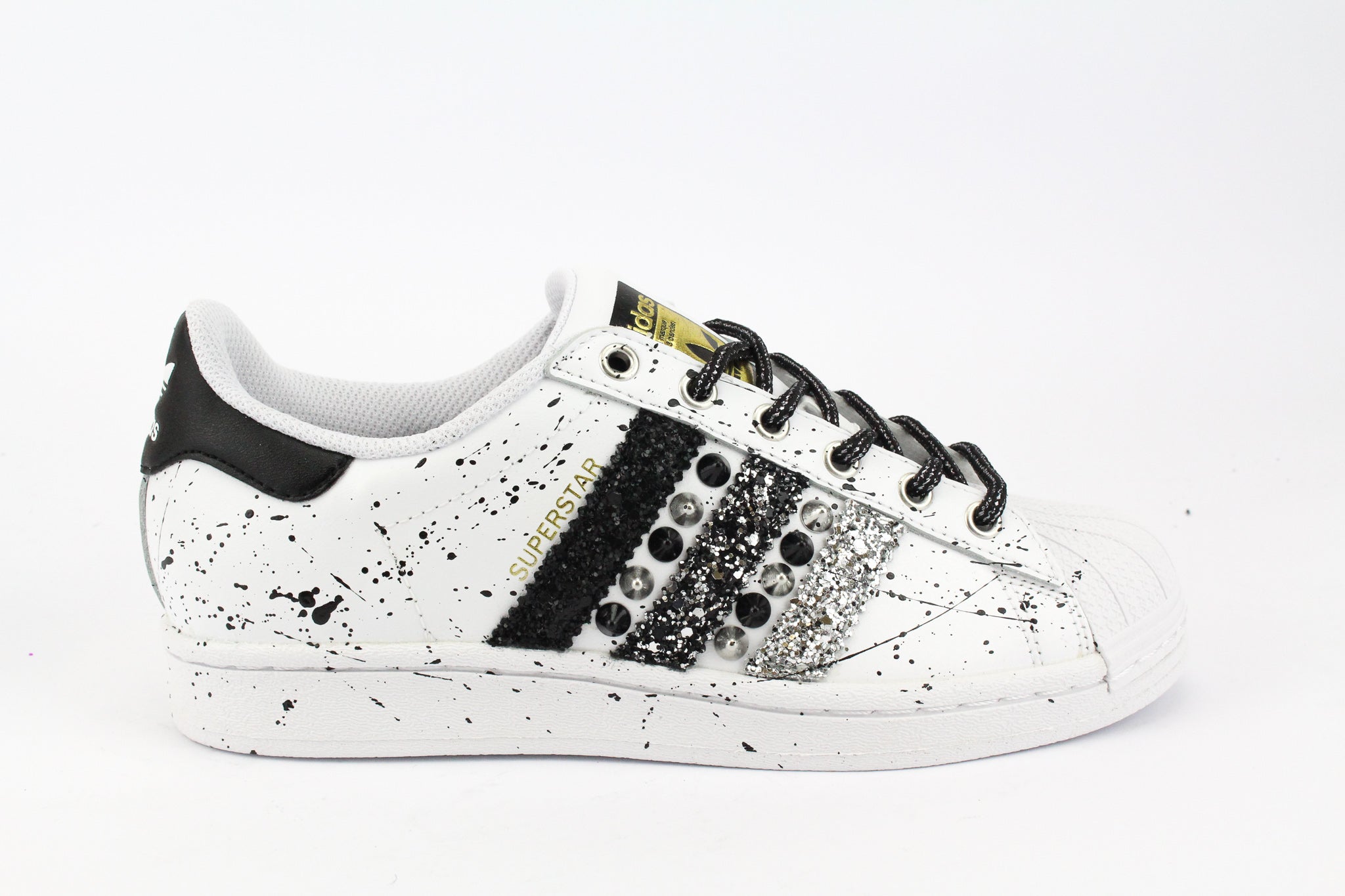 Adidas Superstar Glitter Borchie & Vernice