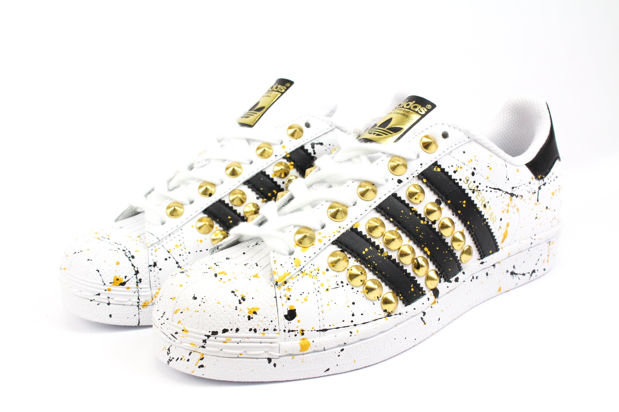 Adidas Superstar Gold Borchie & Vernice