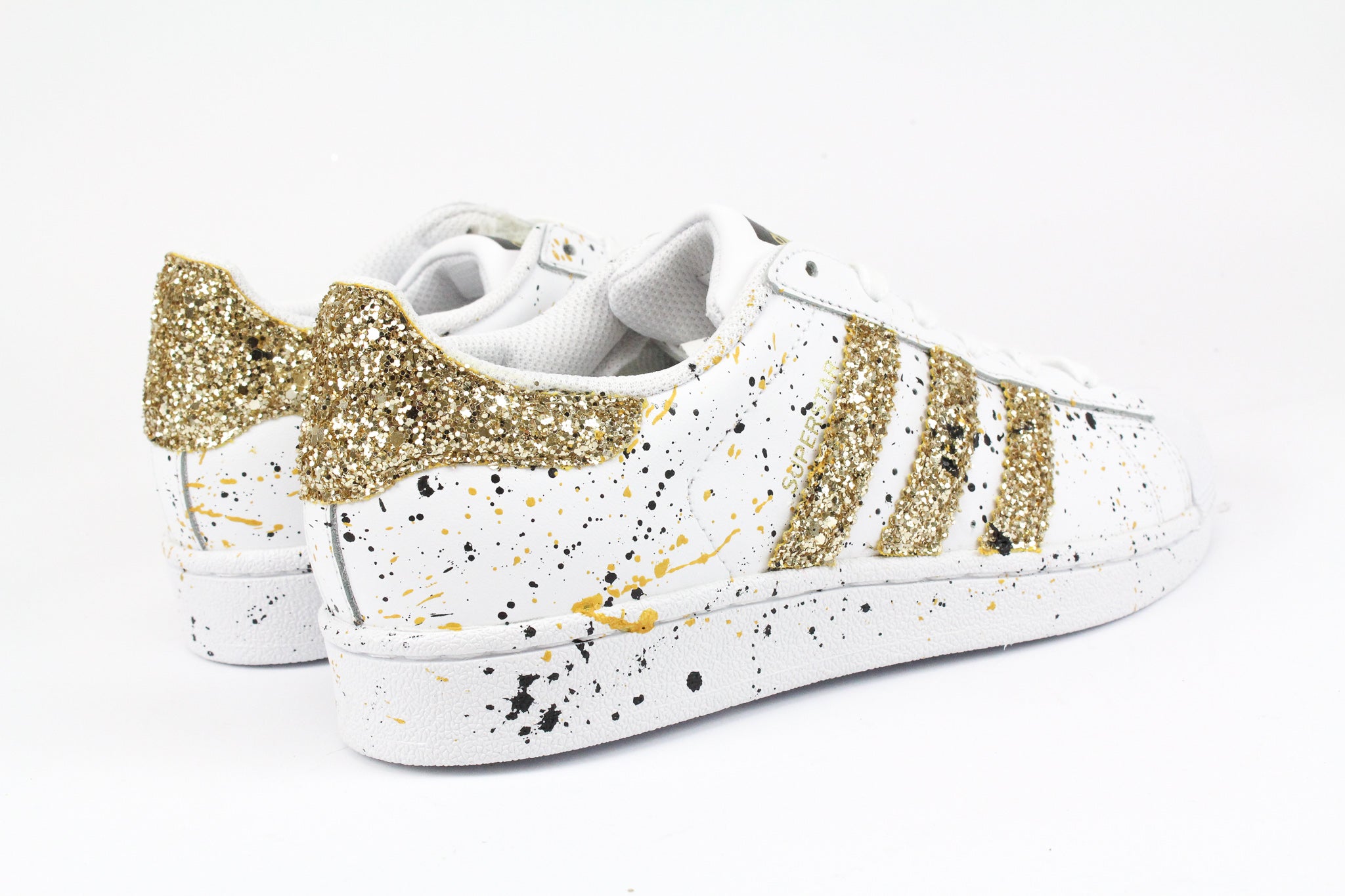 Adidas Superstar Gold Glitter & Vernice