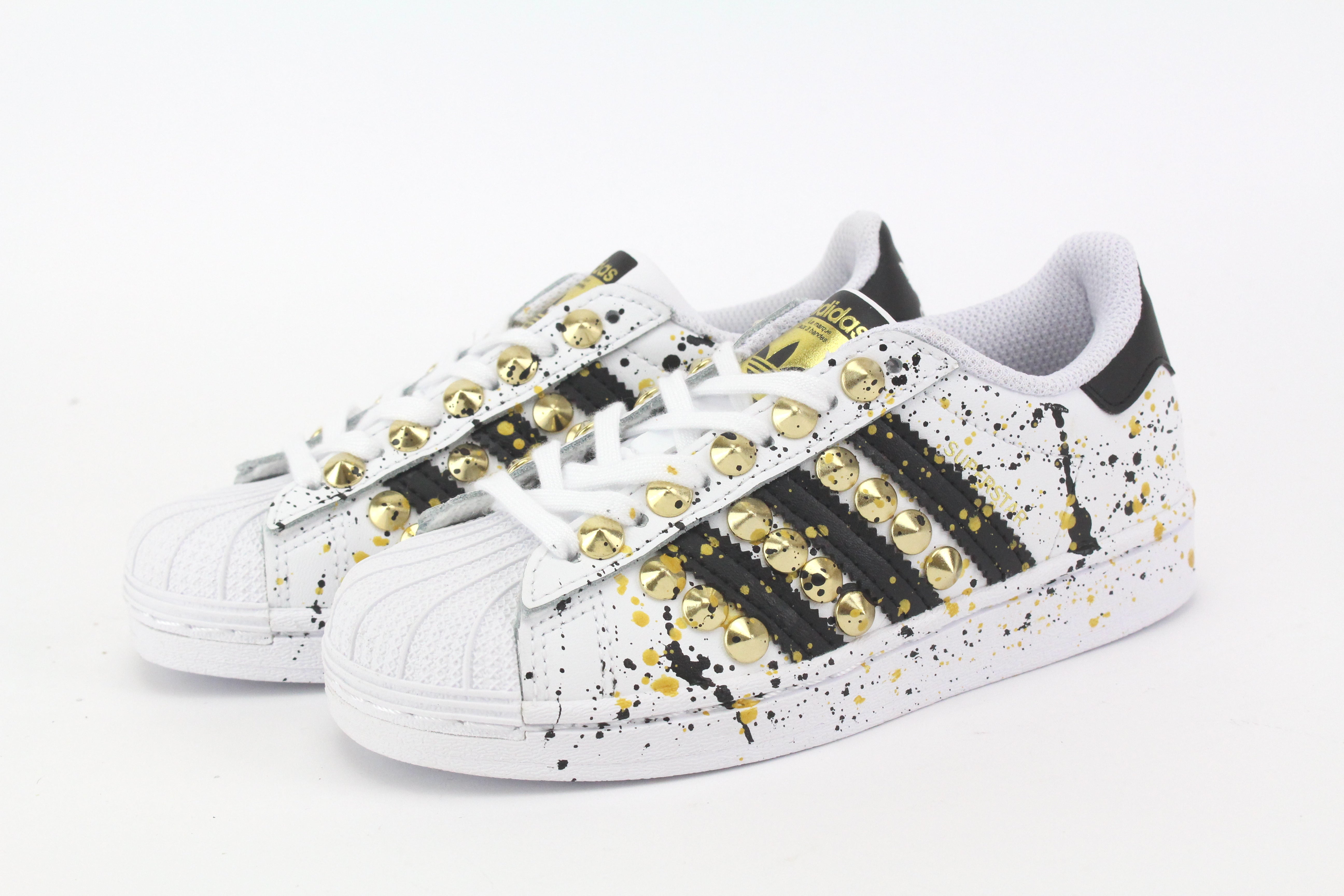 Adidas Superstar J Gold Borchie & Vernice