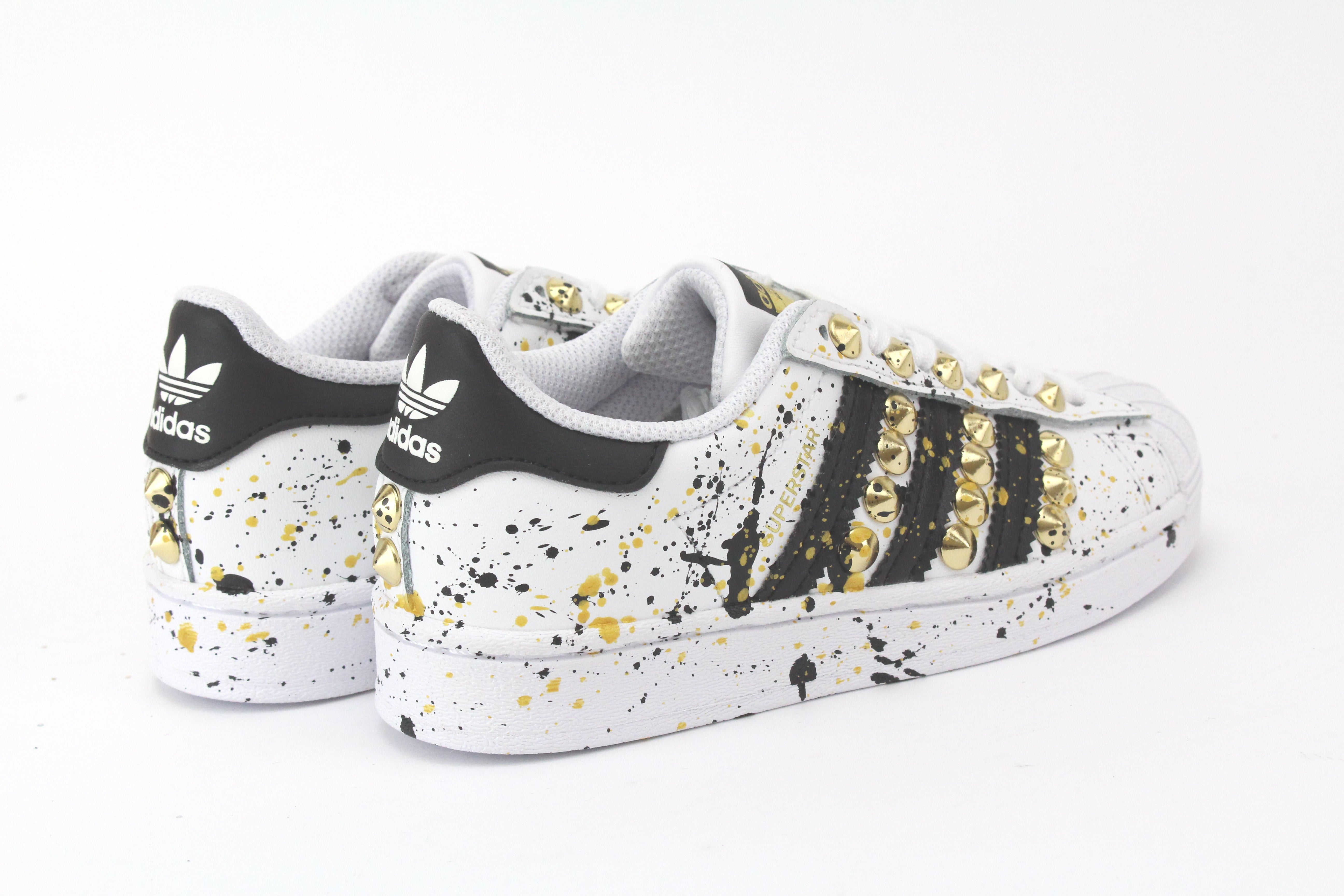 Adidas Superstar J Gold Borchie & Vernice