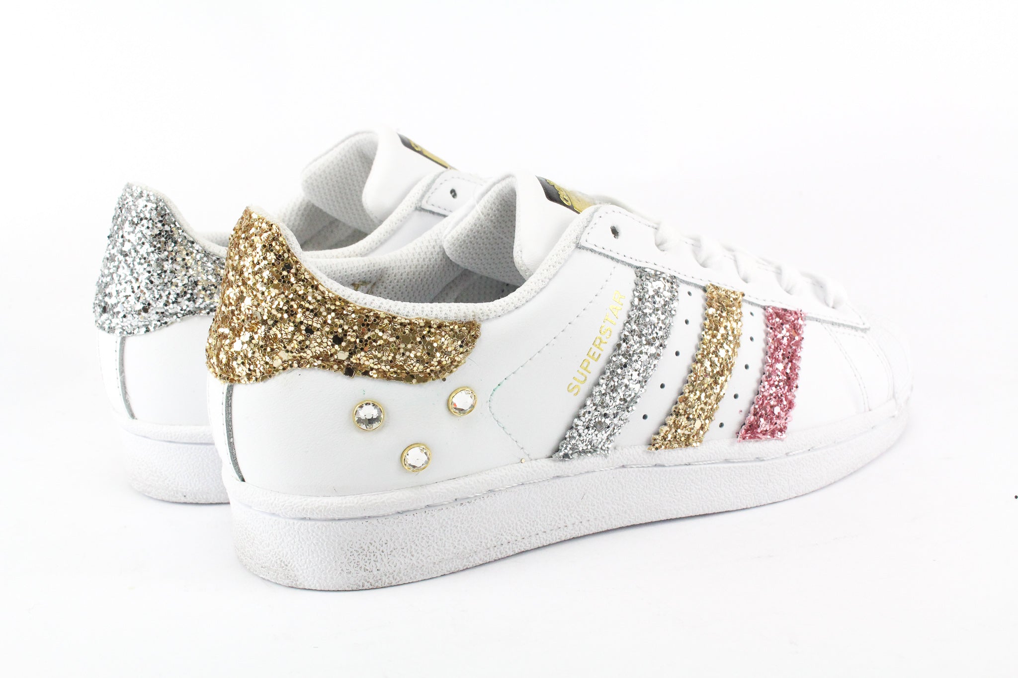 Adidas Superstar J Multi Glitter & Strass