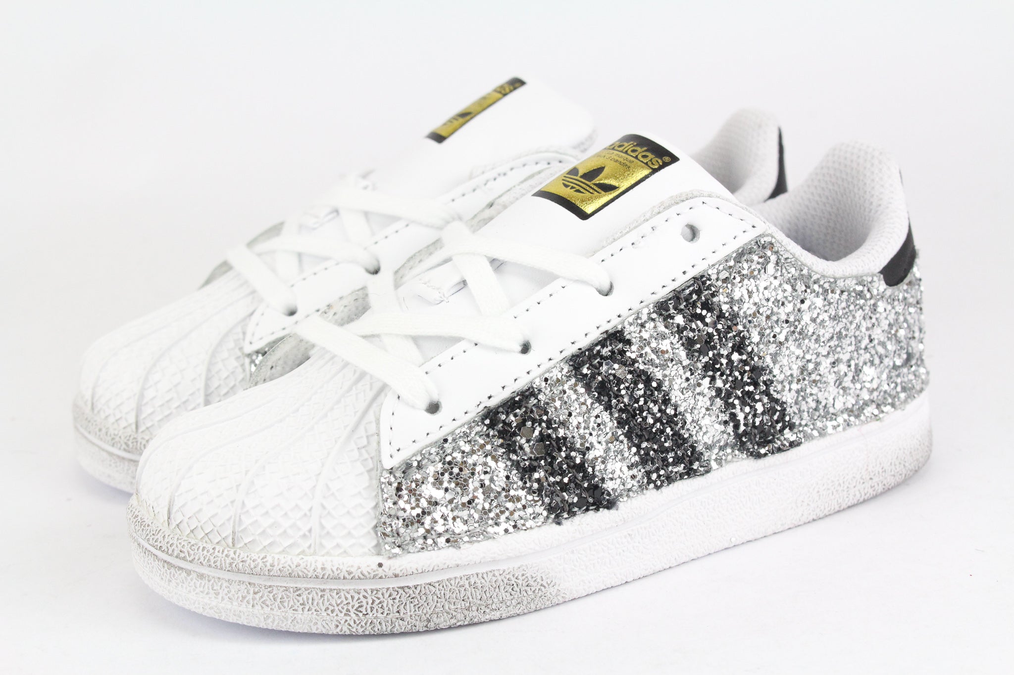 Adidas Superstar J Total Glitter