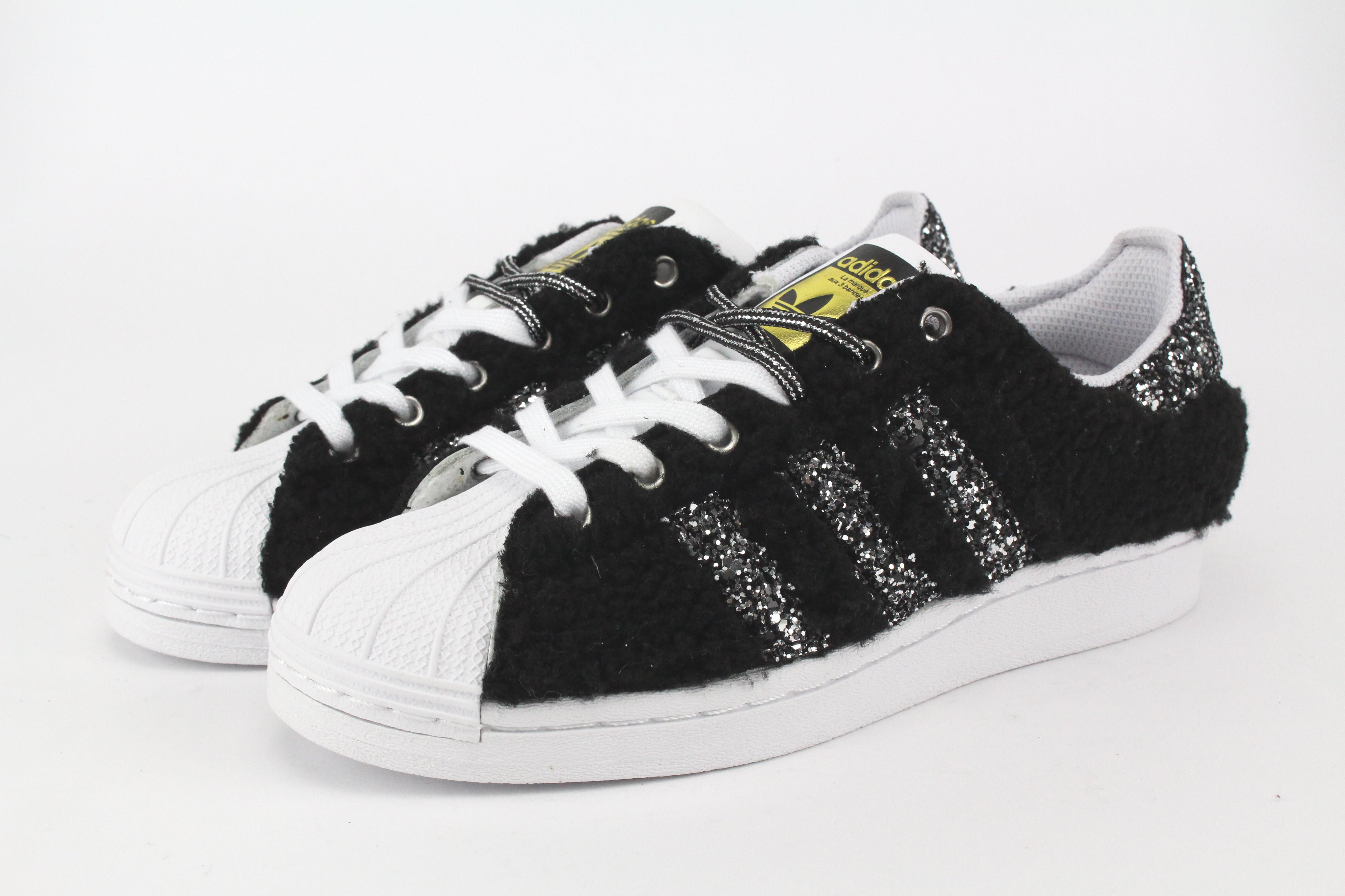 Adidas Superstar Lamb & Glitter Argento