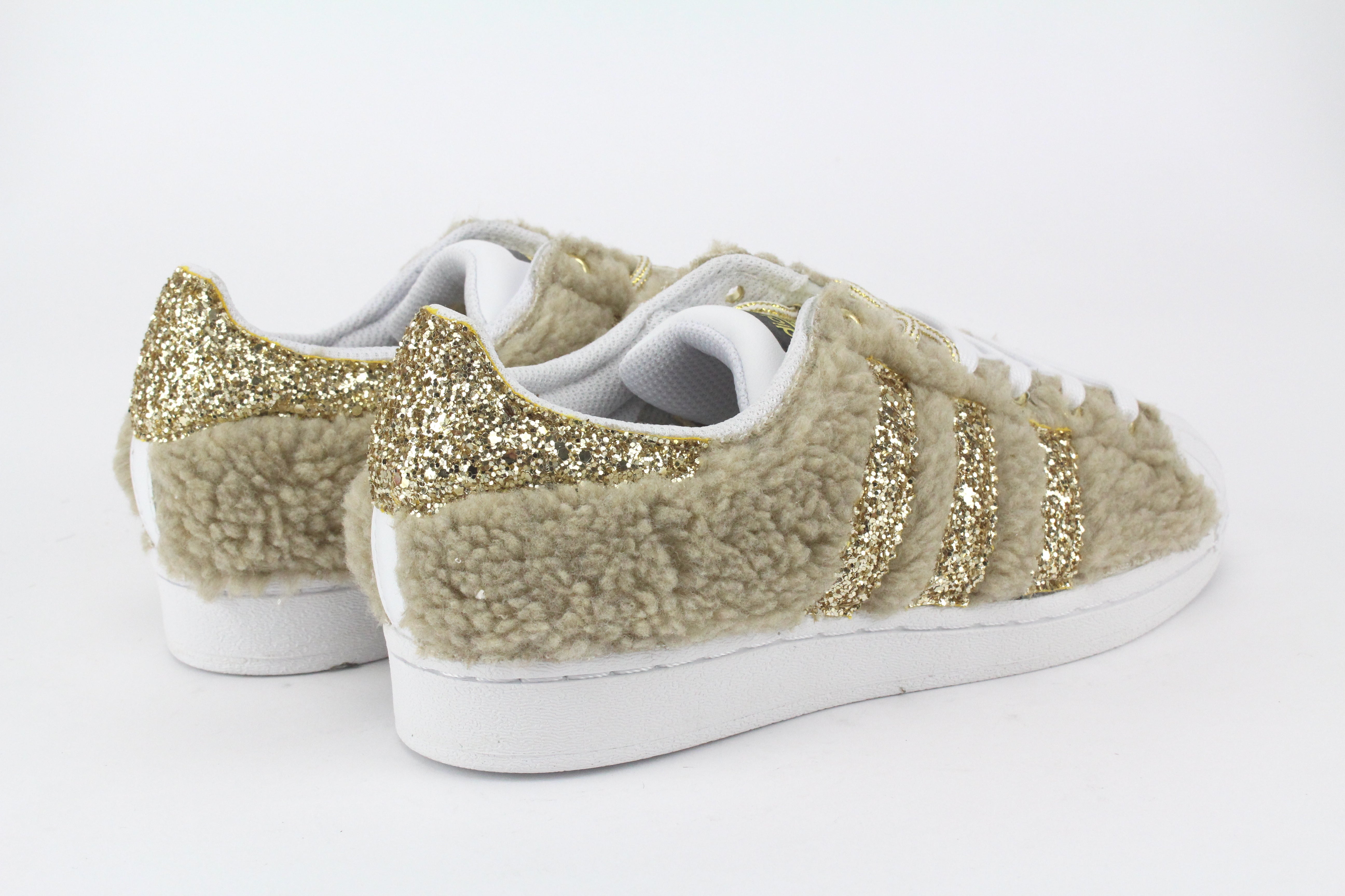 Adidas Superstar Lamb & Glitter Oro