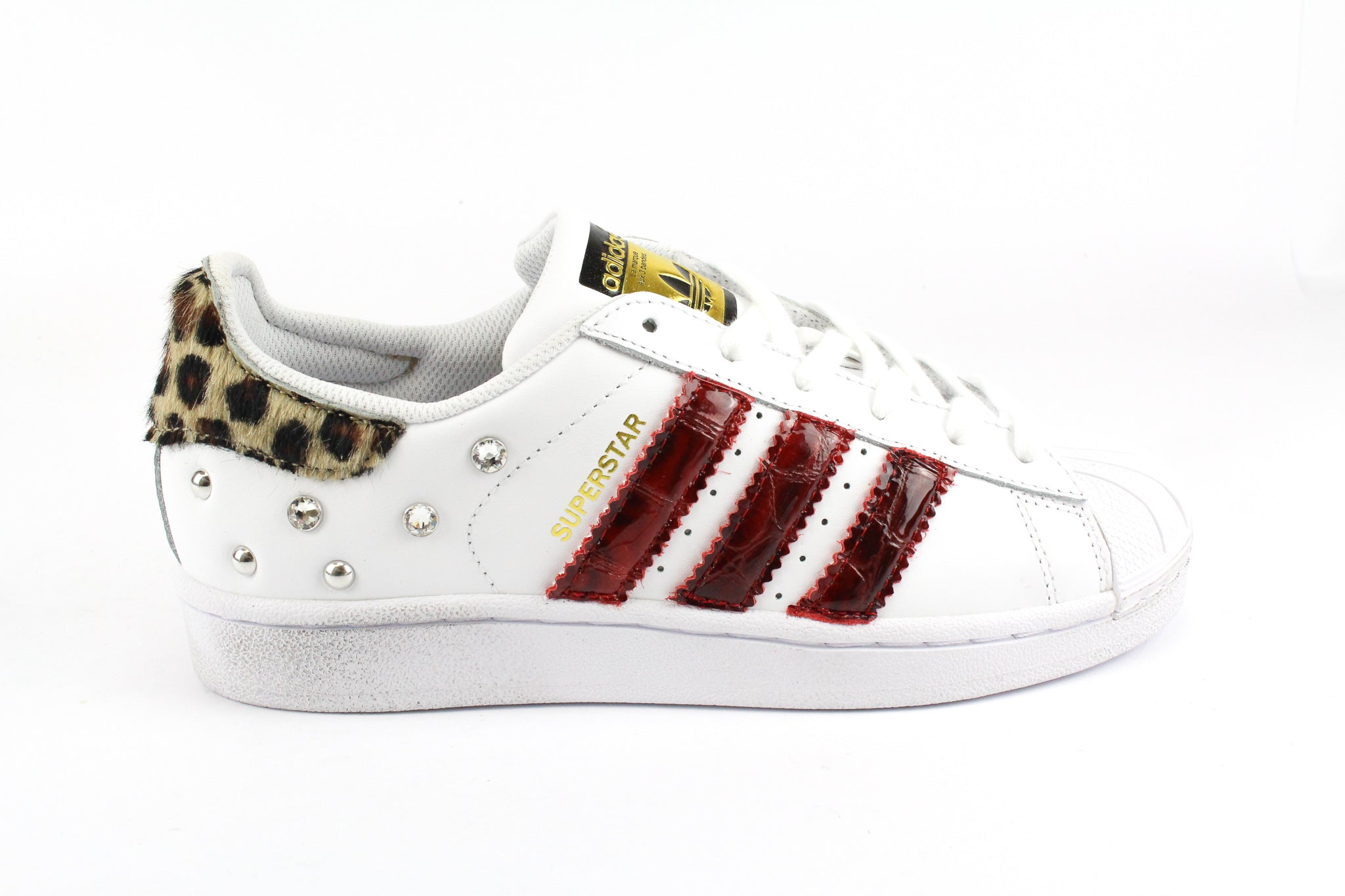 Adidas Superstar Maculate Cocco Rosso & Strass