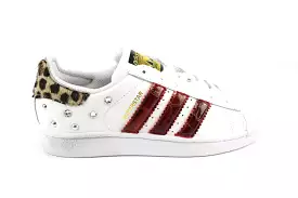 Adidas Superstar Maculate Cocco Rosso & Strass