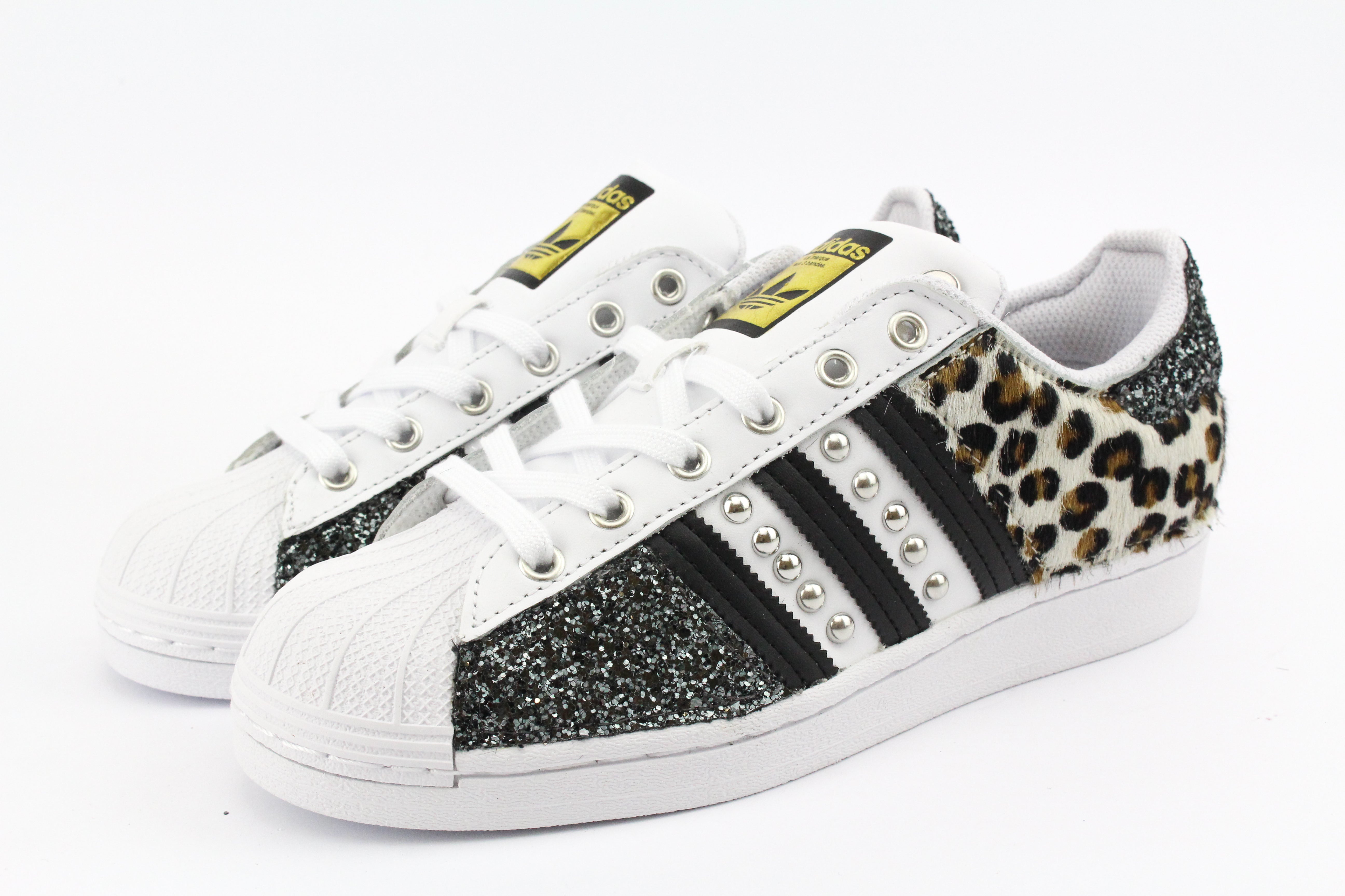 Adidas Superstar Maculate Glitter BlackSilver & Borchie