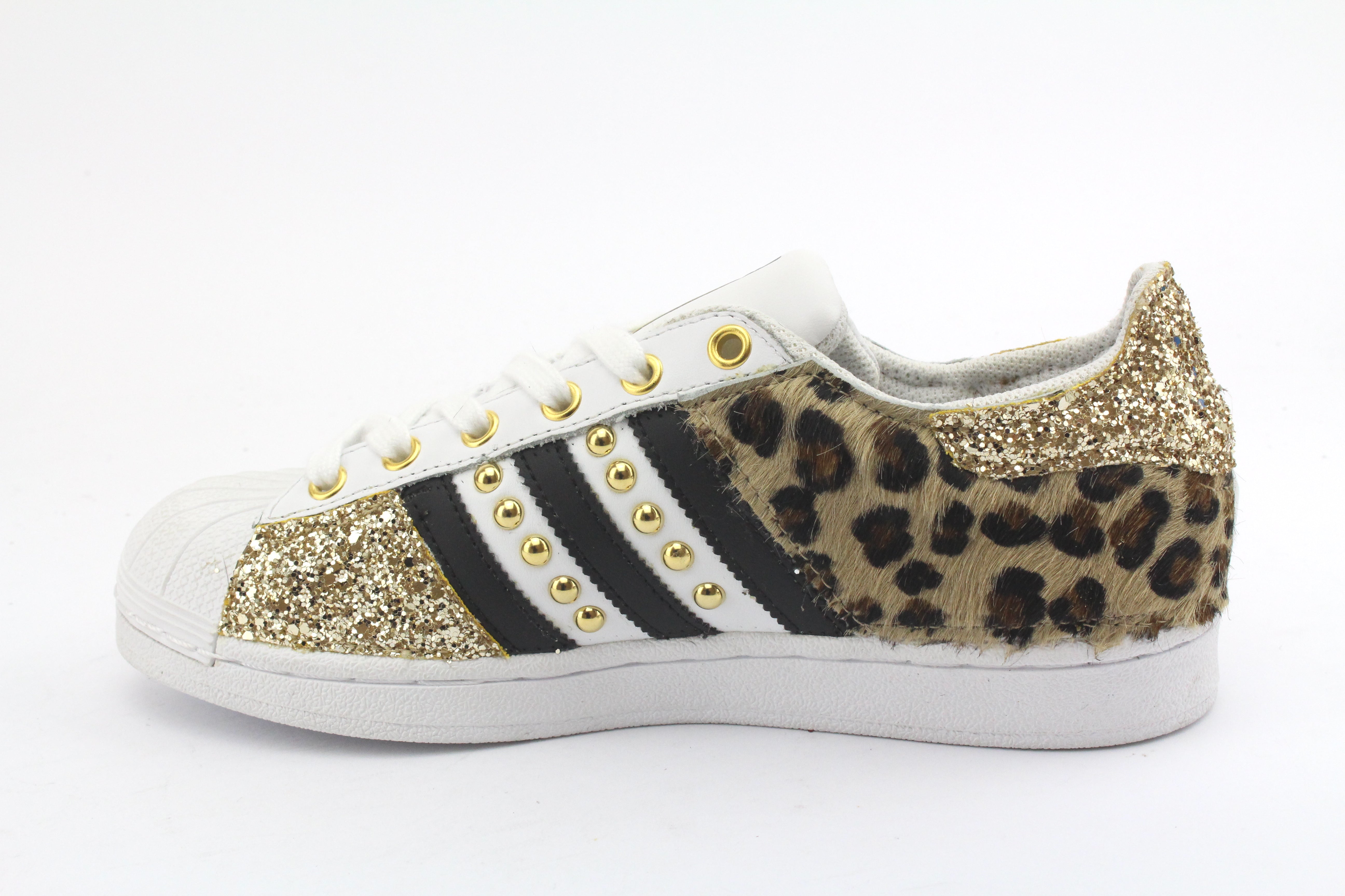 Adidas Superstar Maculate Glitter Gold & Borchie