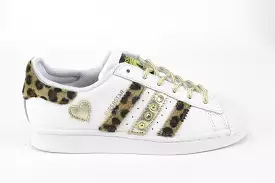 Adidas Superstar Maculate Pelle Borchie & Cuore