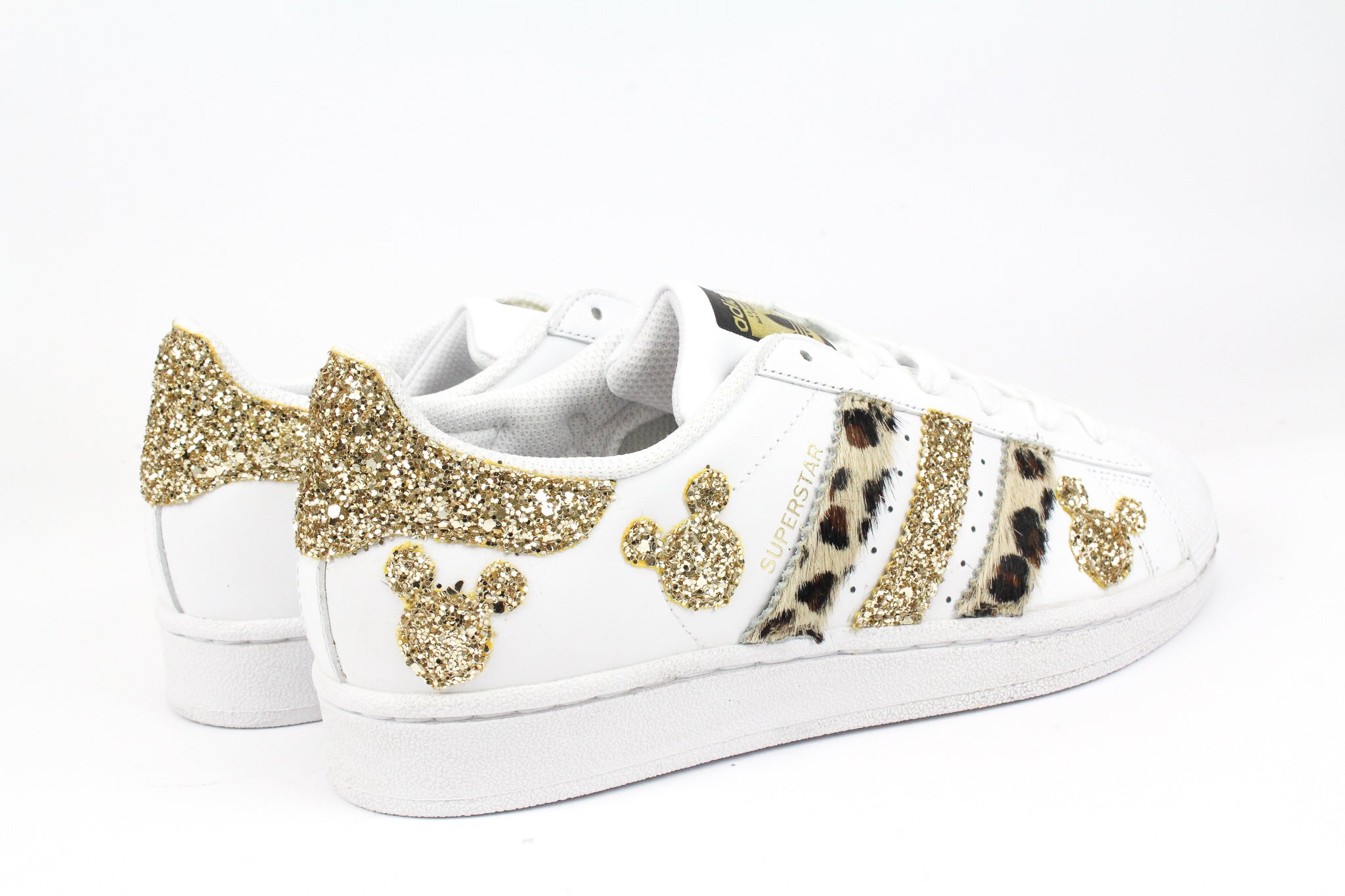 Adidas Superstar Maculate Topolini Gold Glitter