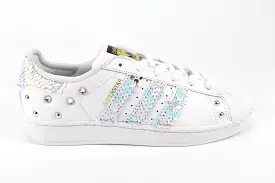 Adidas Superstar Multicolor Paillettes Strass & Borchie