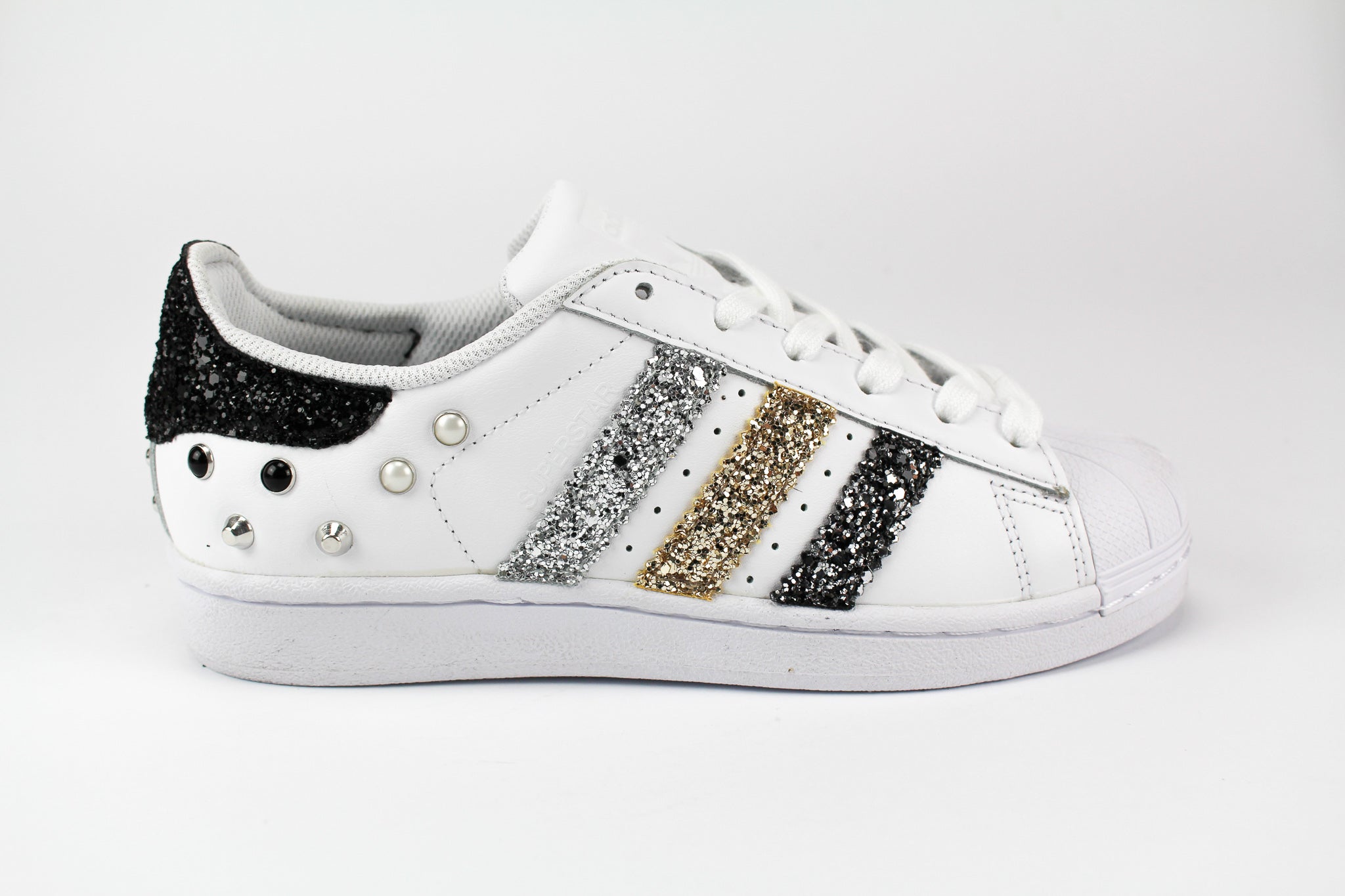 Adidas Superstar Multiglitter & Borchie