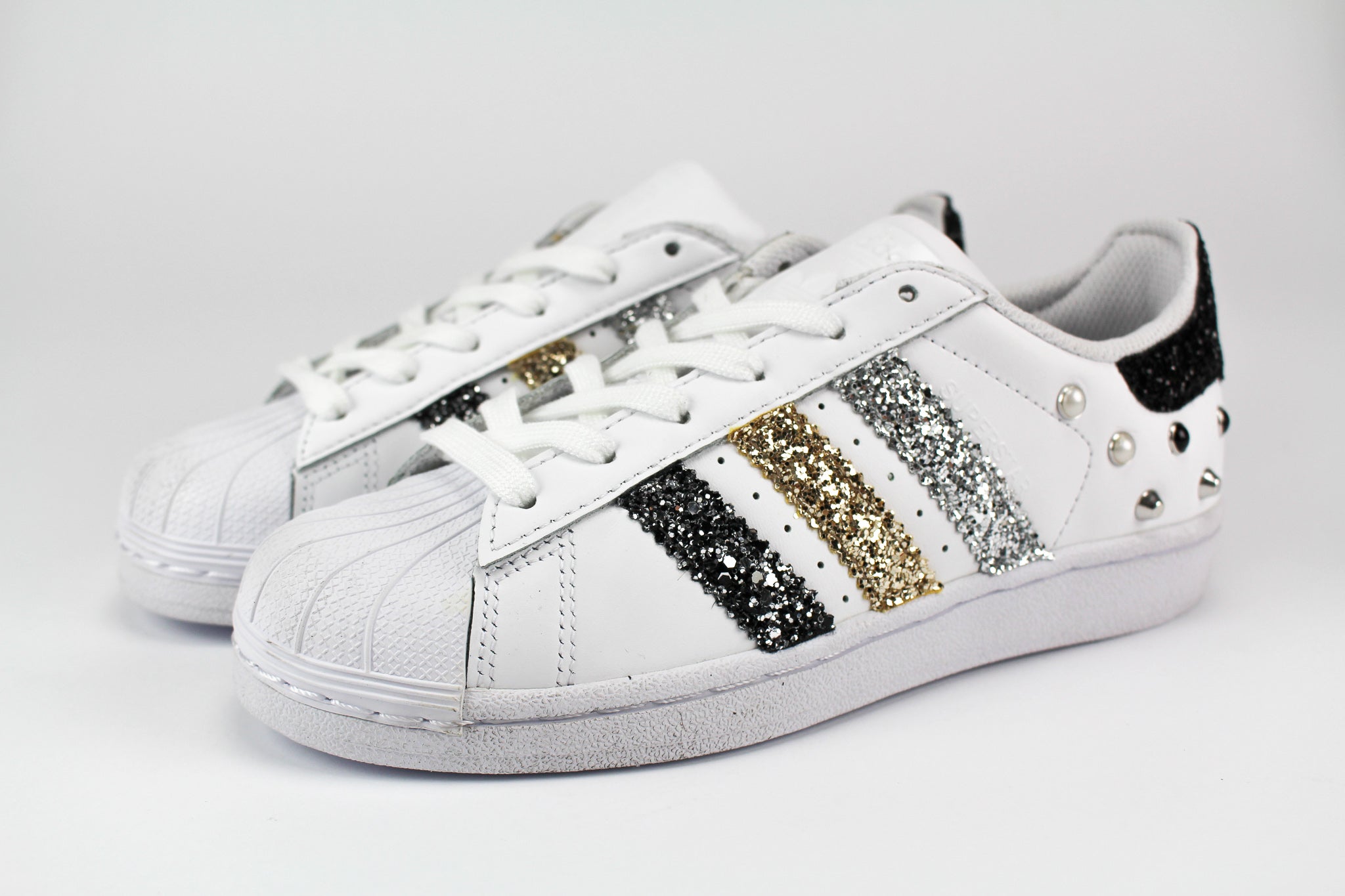 Adidas Superstar Multiglitter & Borchie