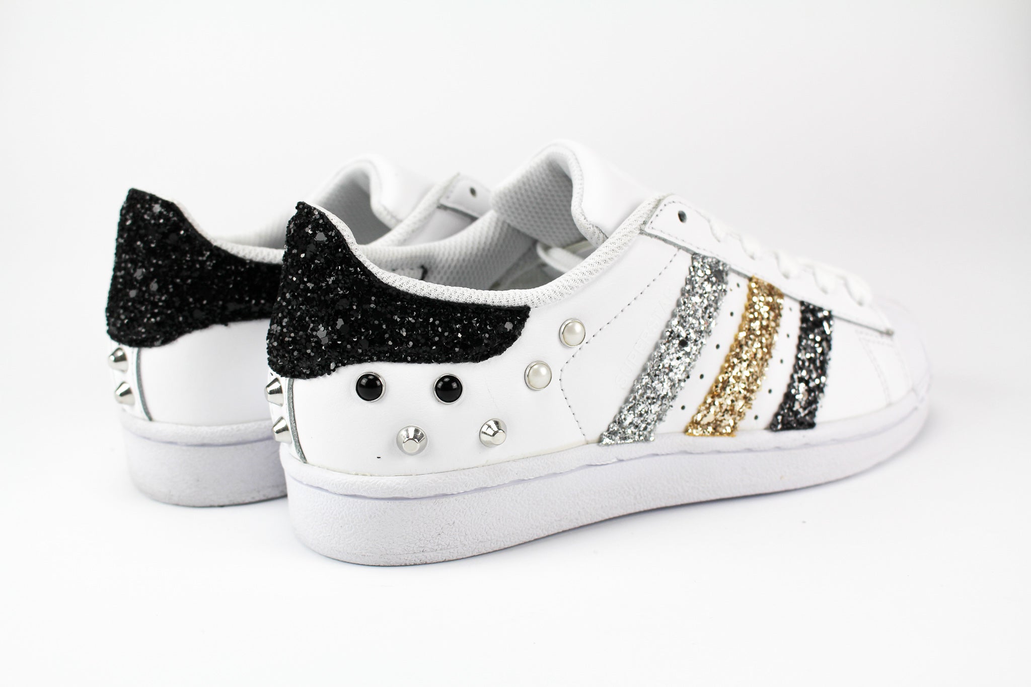 Adidas Superstar Multiglitter & Borchie