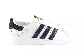 Adidas Superstar Navy Glitter & Perle