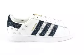 Adidas Superstar Navy Glitter & Strass