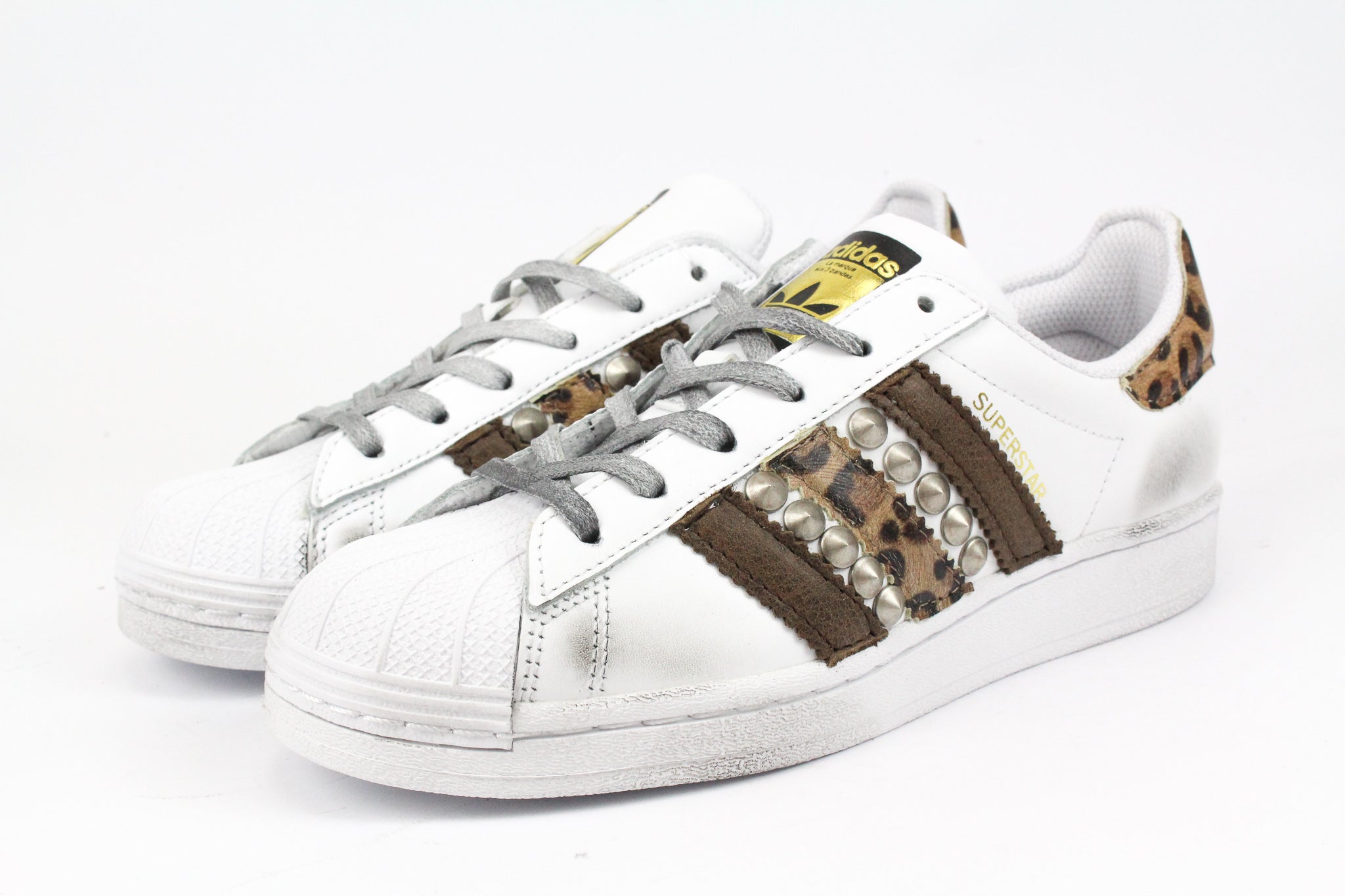 Adidas Superstar Pelle Maculata & Borchie