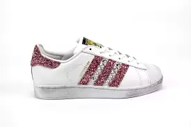 Adidas Superstar Pink Glitter e Borchie