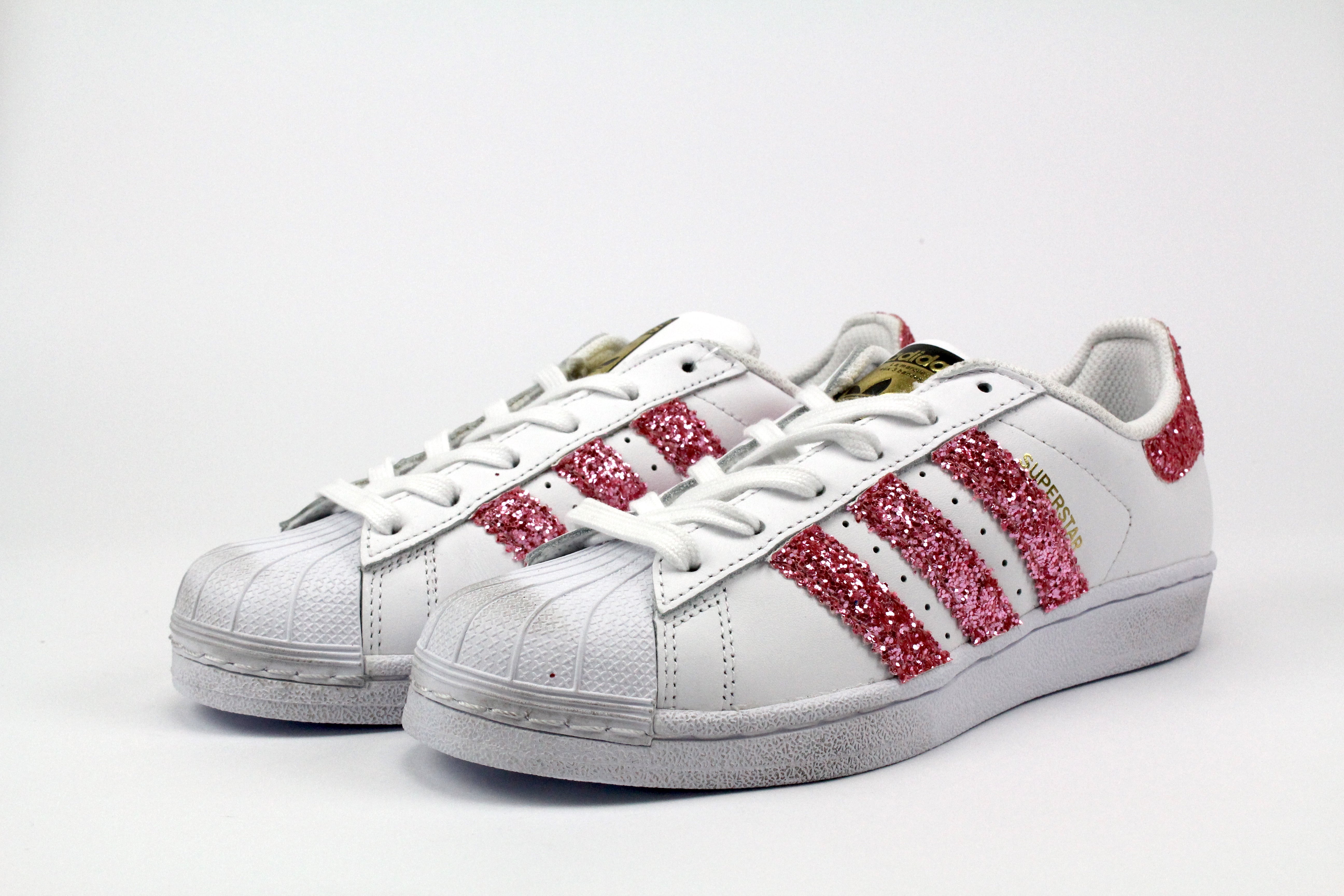 Adidas Superstar Pink Glitter