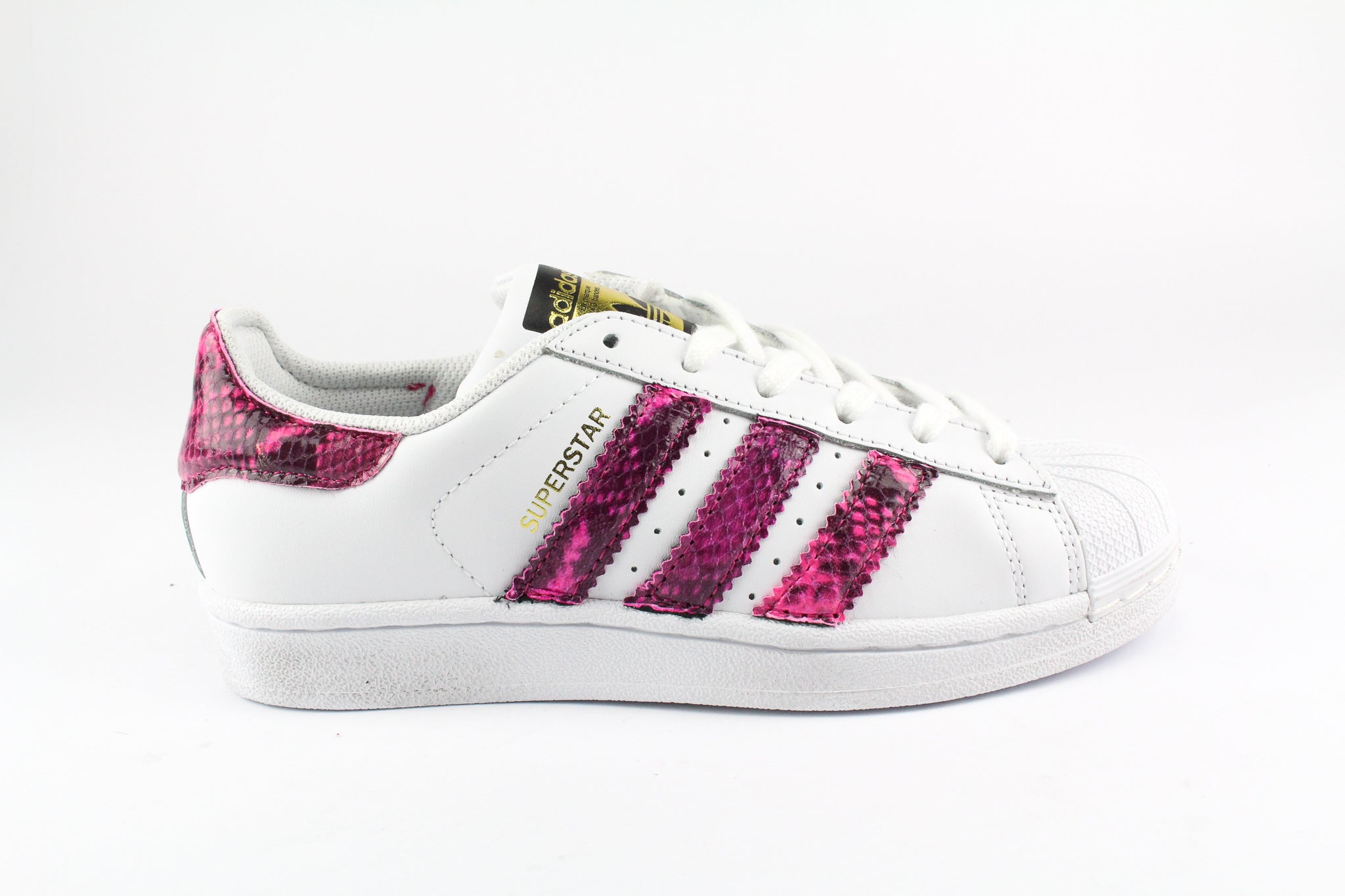 Adidas Superstar Pitone Pink Fluo