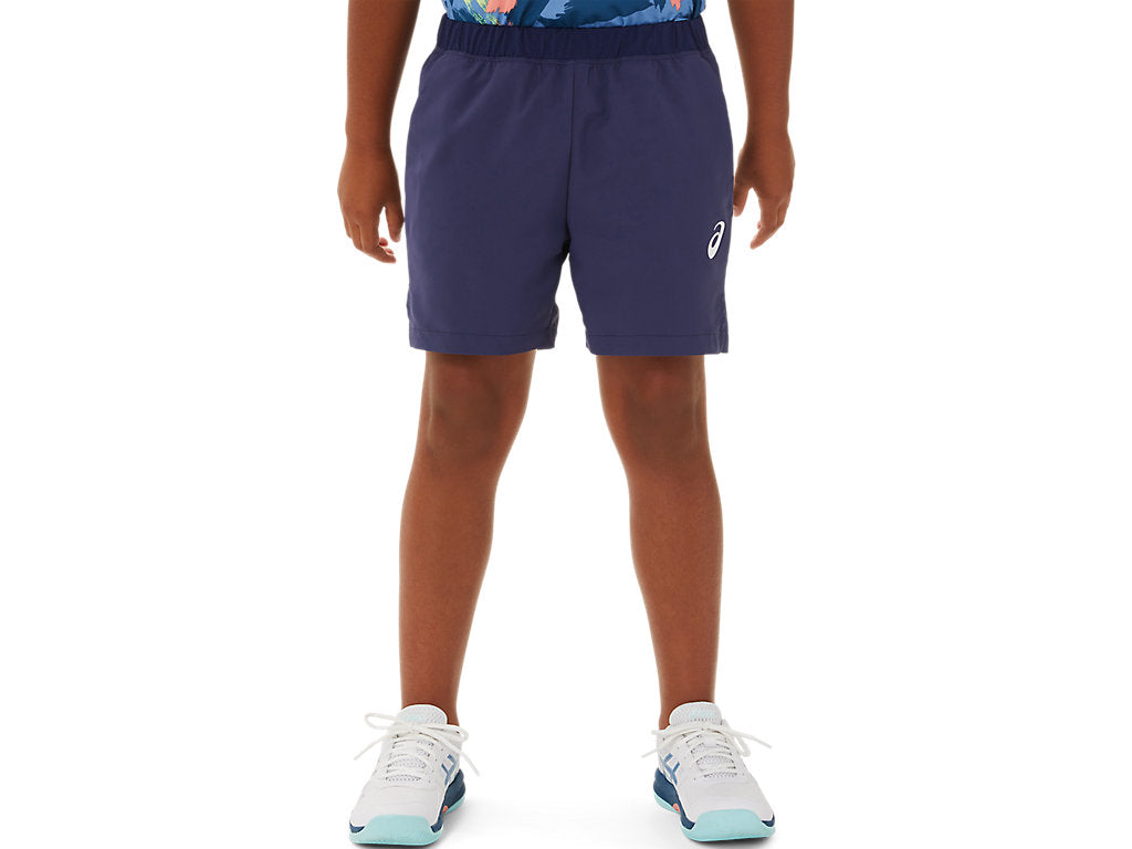 Asics Short Boys Junior Blauw