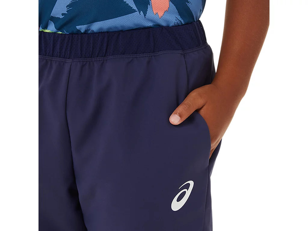 Asics Short Boys Junior Blauw