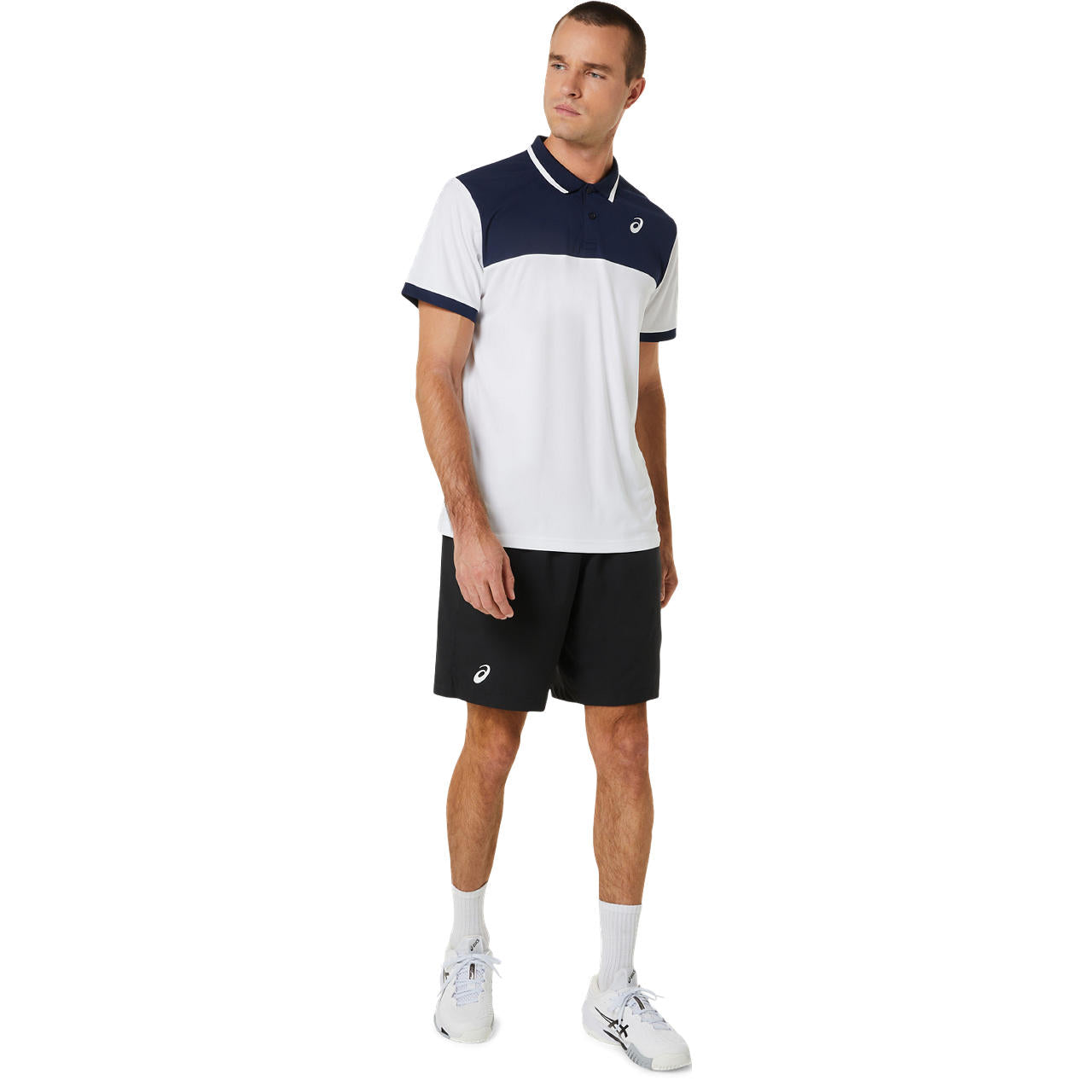 Asics Short Court 9IN Heren Zwart