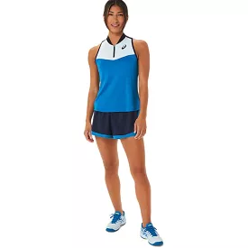 Asics Short Match Short Dames Blauw