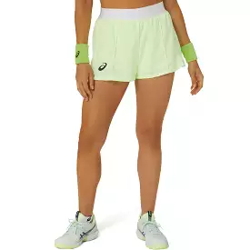 Asics Short Match Short Dames Geel