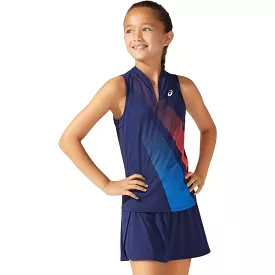 Asics Tank Top Graphic Junior Navy