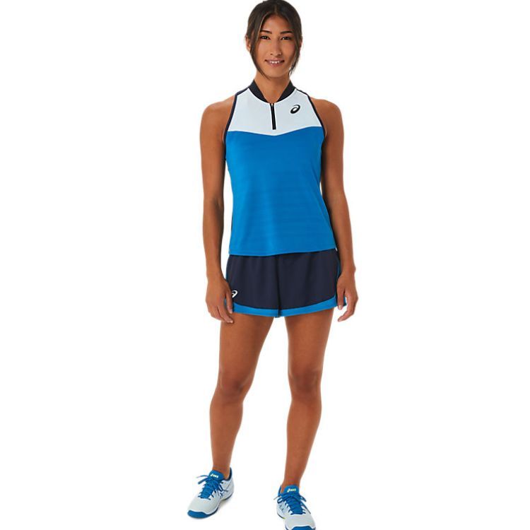 Asics Tank Top Match Tank Dames Blauw