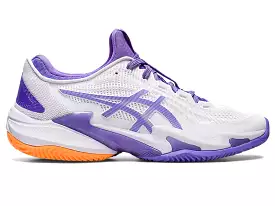 Asics Tennisschoen Court FF 3 Clay Dames Wit Lila